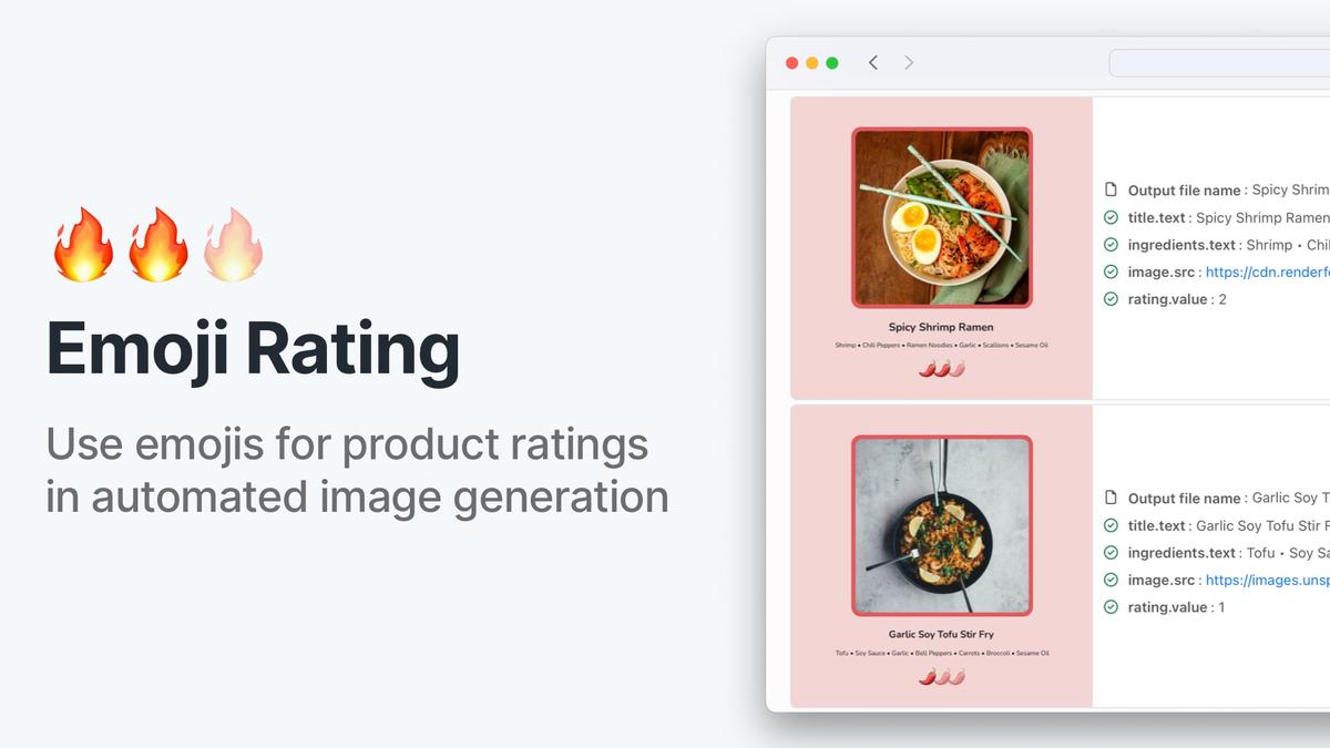Introducing: Emoji Rating