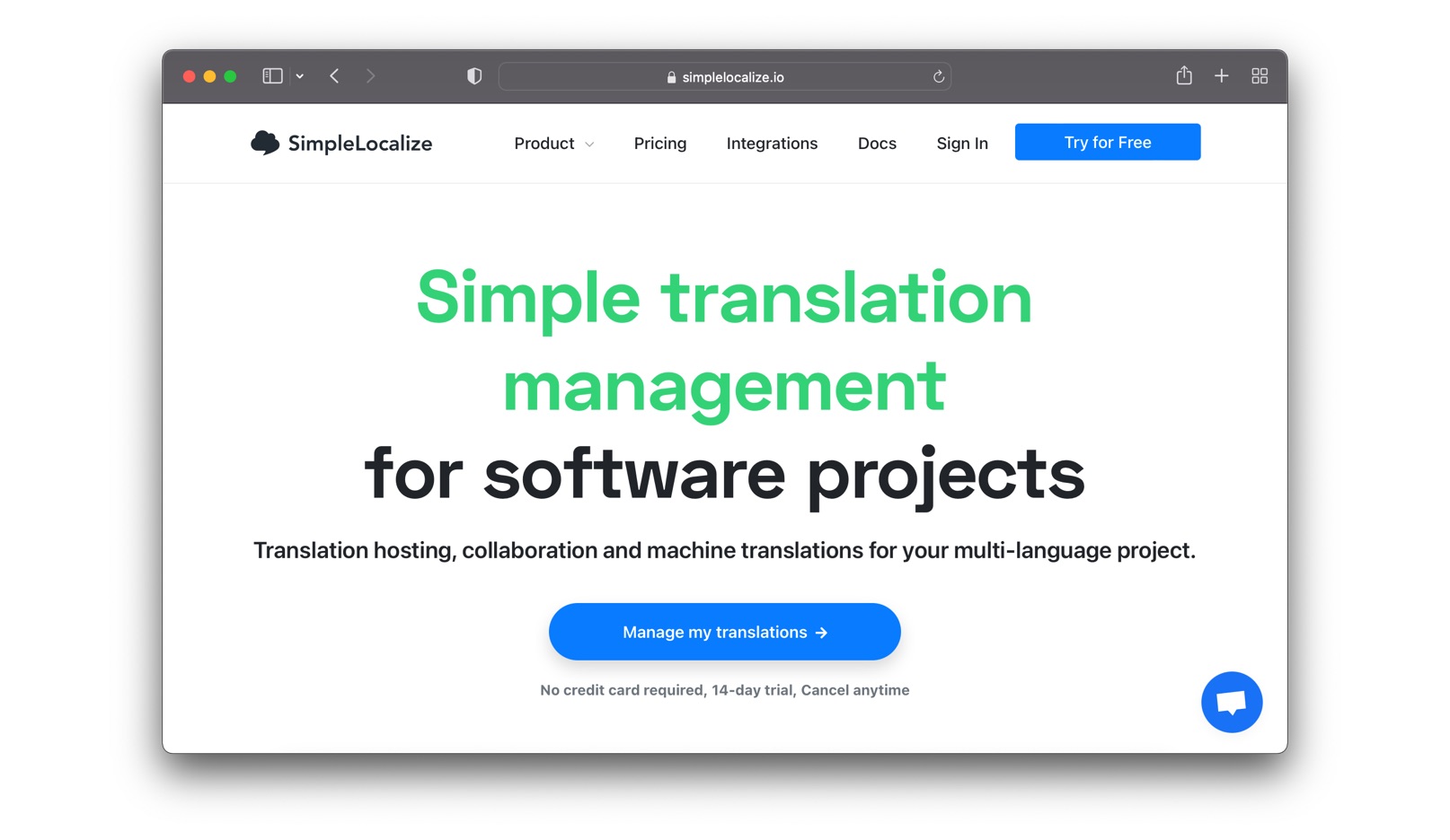 Website example